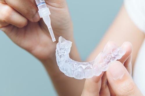 Tools used for professional teeth whitening in Brandon, FL